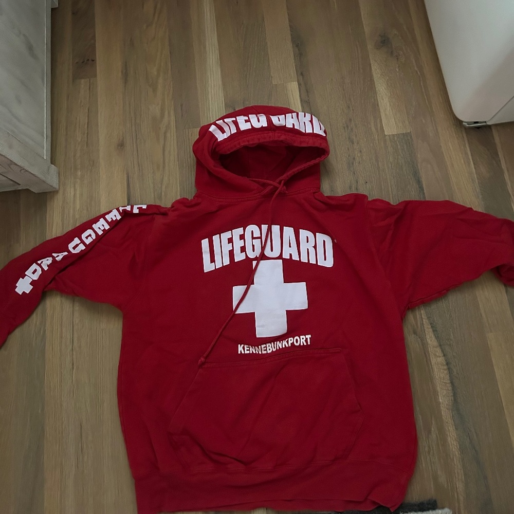 Kennebunkport Maine lifeguard hoodie